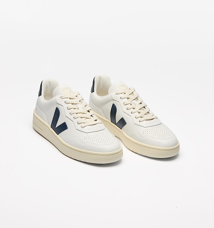 veja sneaker v-90 biologischer-baumwolle weiss VD2003656 Top view