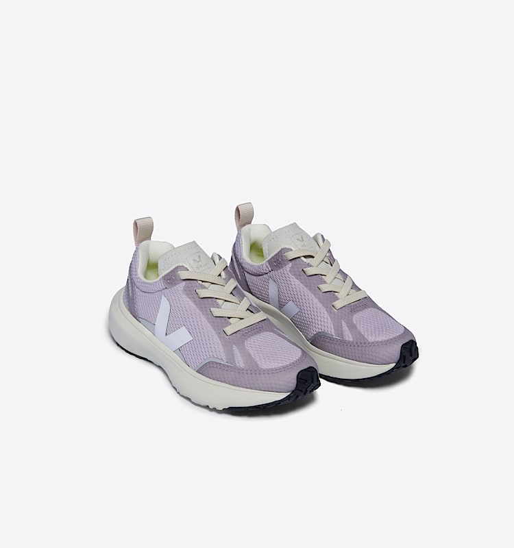 veja zapatillas small-canary-light reciclado morado YL1803630 Top view