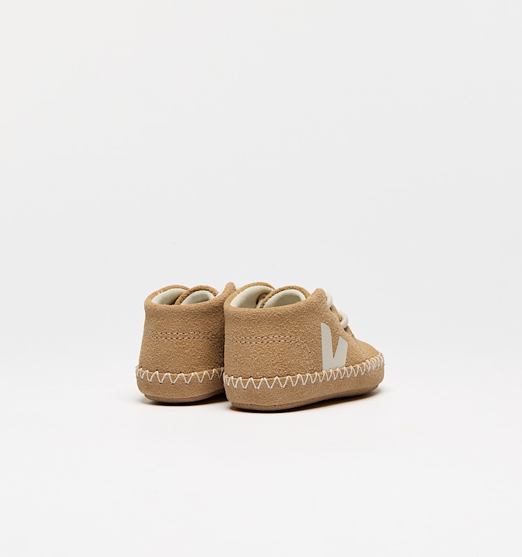 veja sneakers baby-light-zz suede beige BL0320661 Back view
