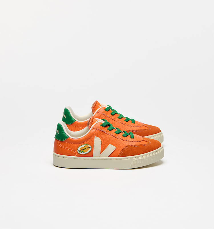 veja veja-x-the-social-food cuero naranja TF0520729