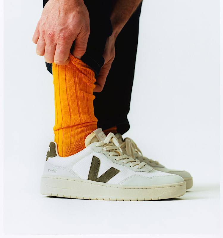 veja baskets v-90 recyclé blanc VD1720484