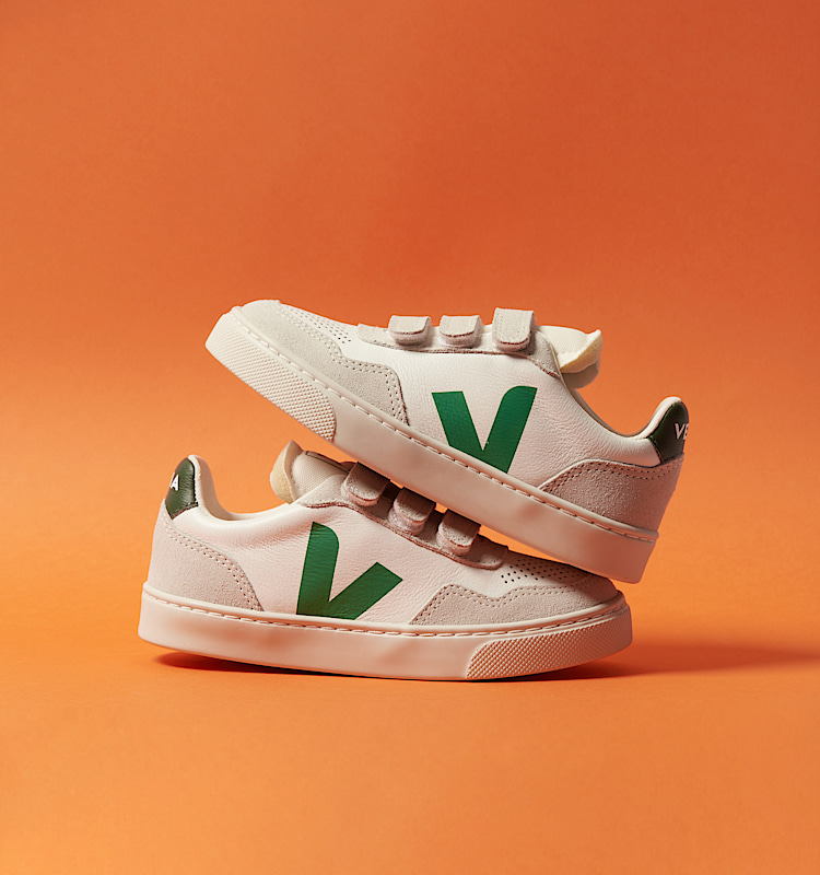 veja sneakers small-v-90 organic-leather white SX2020633
