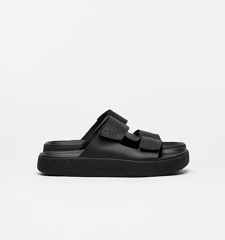 veja sneakers etna 有机皮革 黑色 SA2020754 Lateral view
