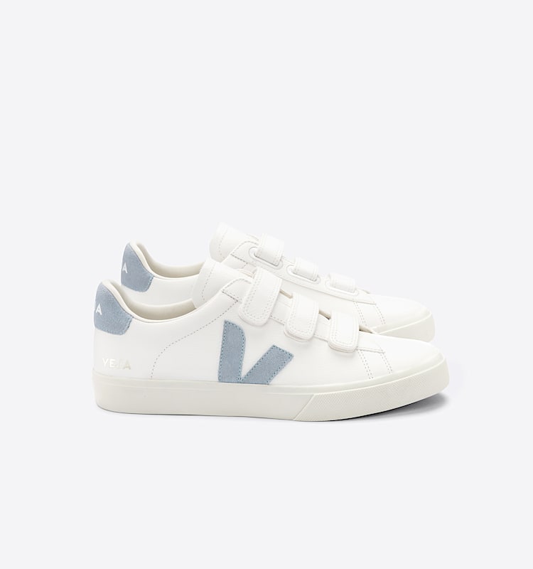 veja sneakers recife-logo 皮革 白色 RC0502946 Lateral view