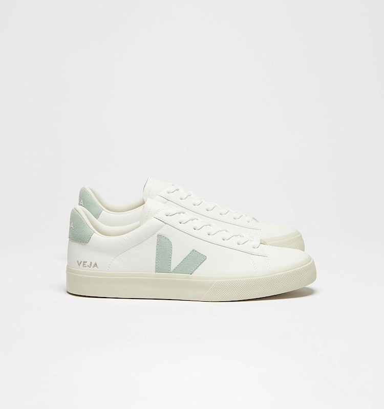 veja baskets campo cuir blanc CP0502485 Lateral view