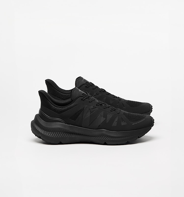 veja baskets condor-3-advanced recyclé noir CE2820591 Lateral view