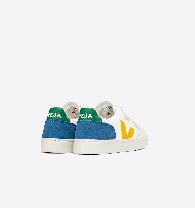 veja sneakers small-v-12 皮革 白色 XV0503229 Back view
