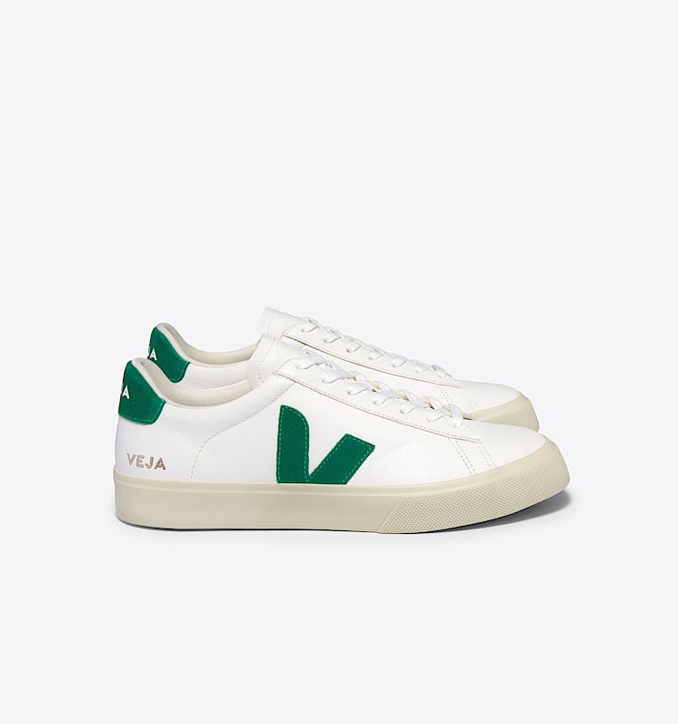 veja baskets campo cuir blanc CP0503690 Lateral view