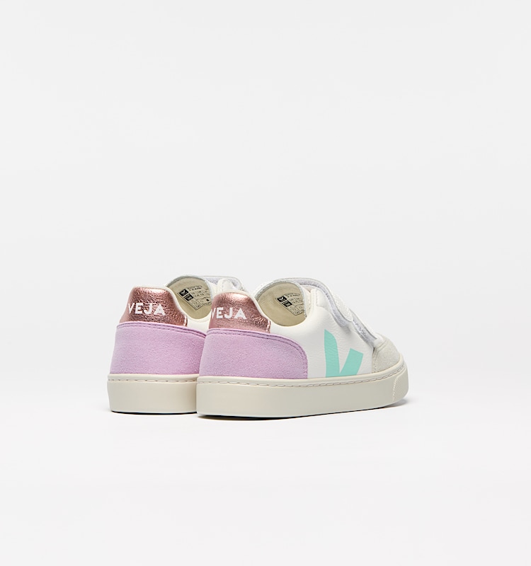 veja sneakers small-v-12 皮革 彩色 XV0503793 Back view